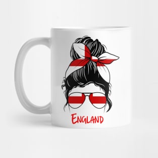 England girl, England Flag, England gift heritage, English girlfriend Mug